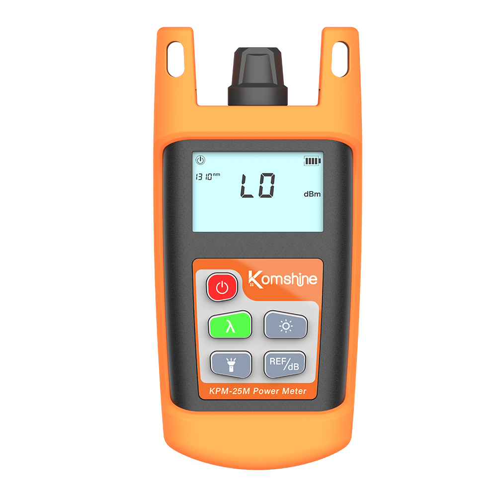 KPM-25m Mini Optical Power Meter for FTTH & Fiber Optic Network Testing