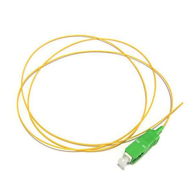 SC/UPC Singlemode Fiber Optic Pigtail, 9/125μm, 0.9mm Buffered Fiber