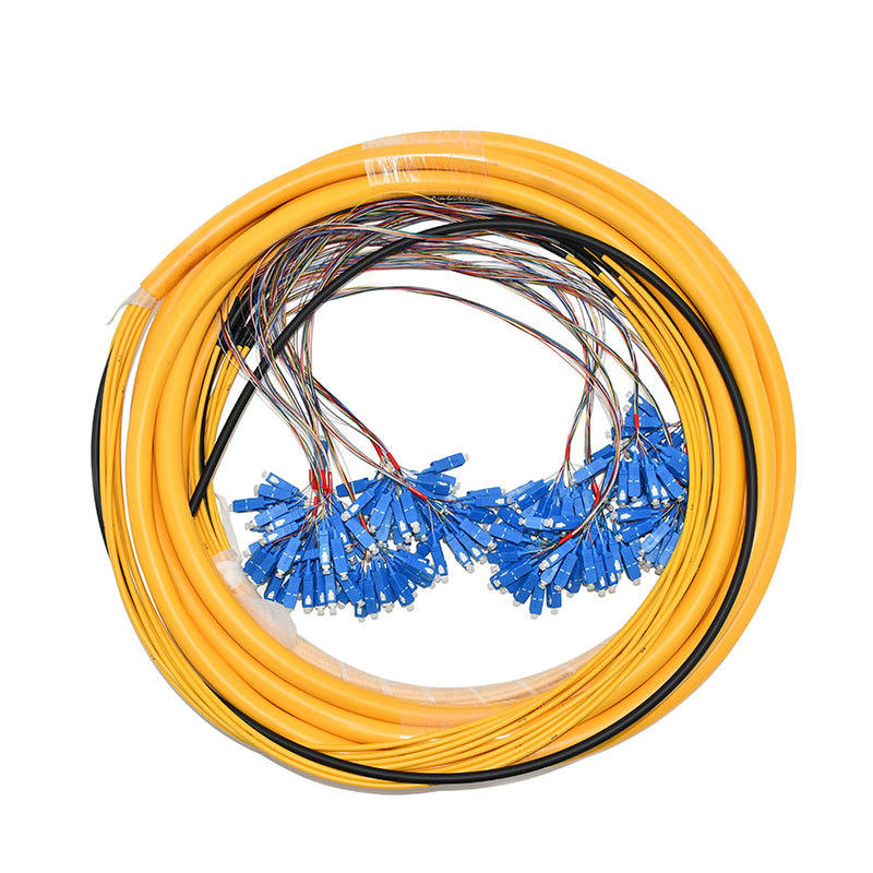 Armored Singlemode Breakout Fiber Patch Cord, LC/UPC, 9/125μm